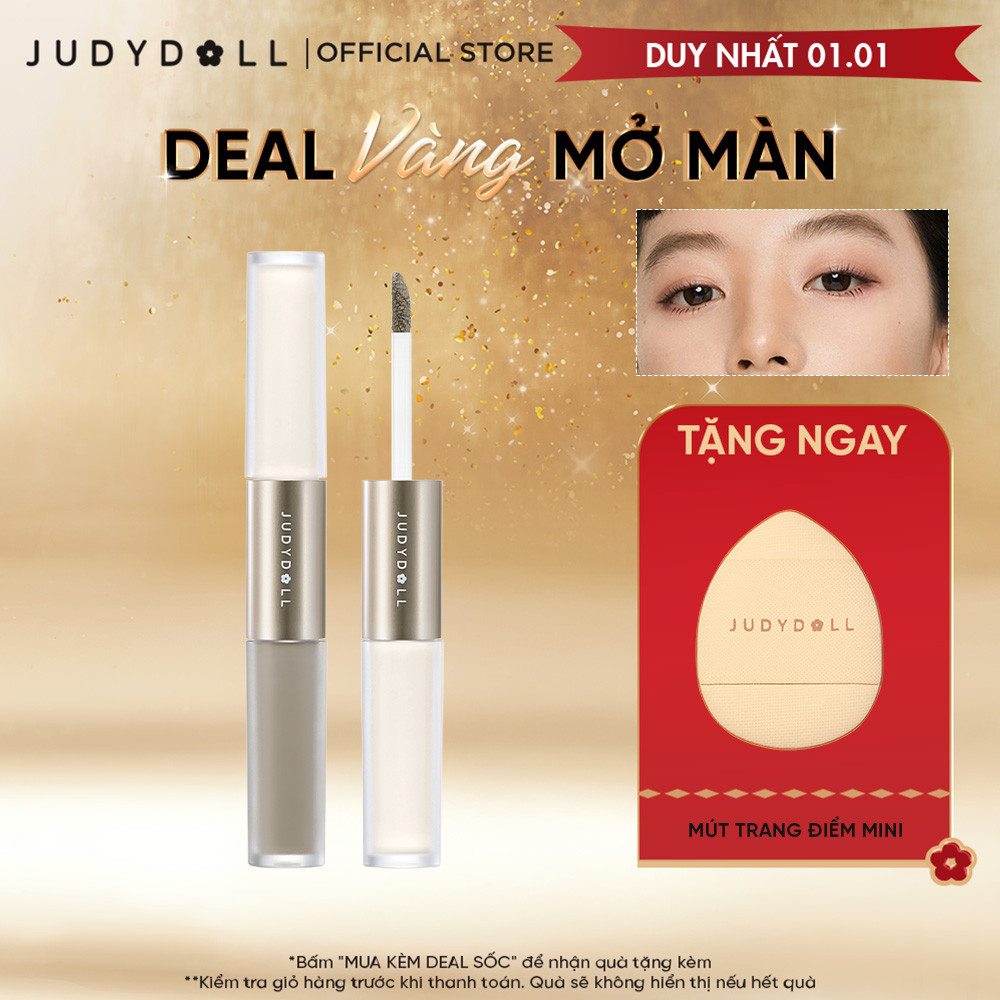  Kem Tạo Khối Bắt Sáng Highlight JUDYDOLL 4.8g Lâu Trôi Tự Nhiên Dạng Lỏng Dễ Sử Dụng Cho Người Mới Bắt Đầu 