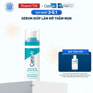  Serum giúp làm mờ thâm mụn CeraVe Resurfacing Retinol Serum 30ml 