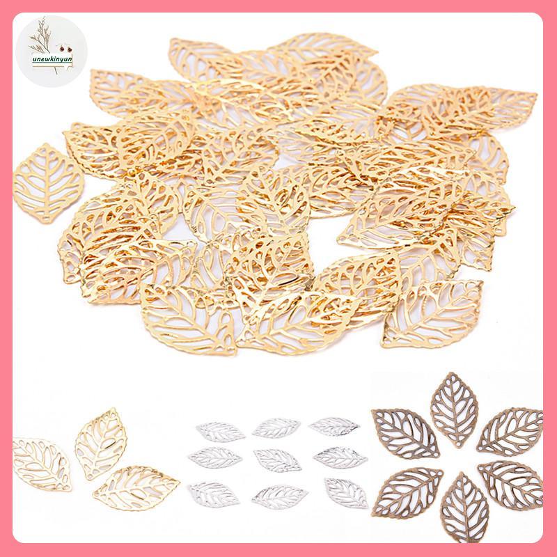 Charm Lá Rỗng Filigree - DIY Trang Sức Thủ Công Việt Nam