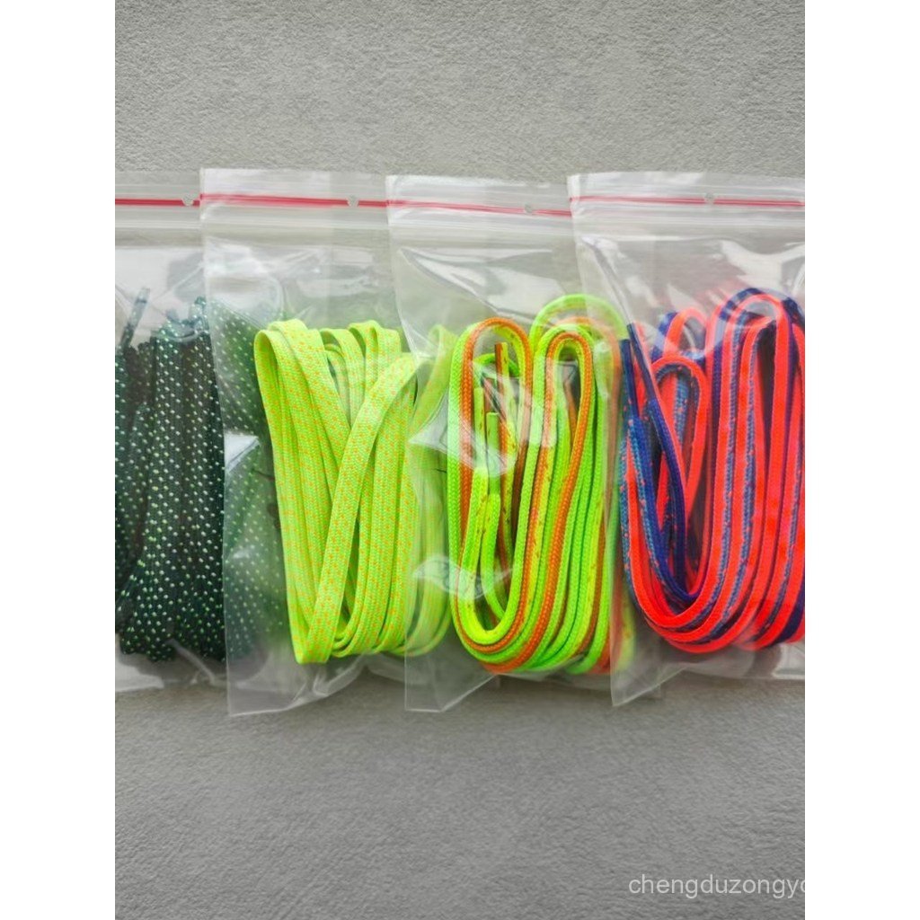 Thích hợp cho Kobe 8 Dây Giày 8 Xanh Cam Mandarin Duck Giày Bóng Rổ Dây Giày KRI9