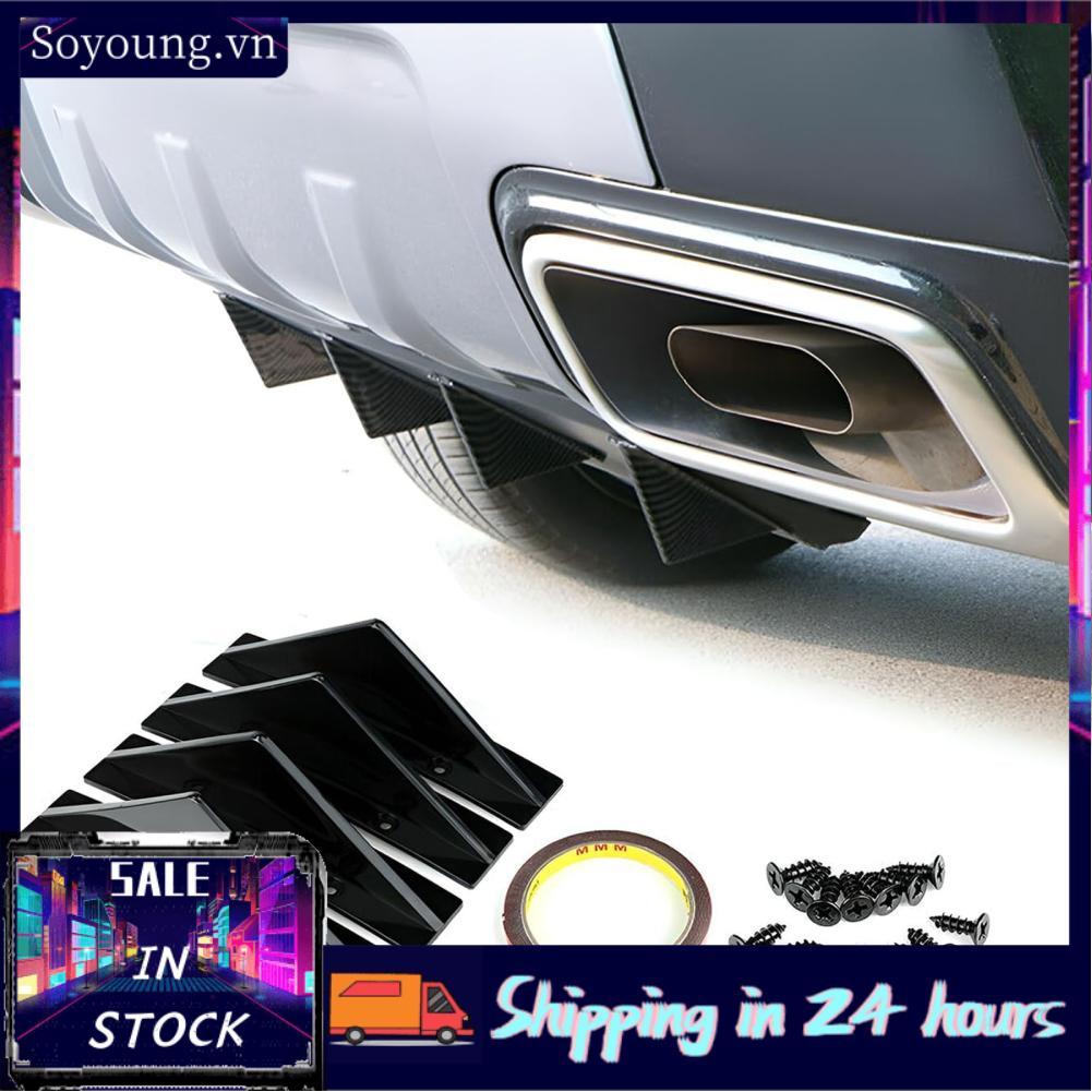 Soyoung Soyoung Aramox Sau Ốp Lưng Môi Khuếch Tán Đa Năng Thiết Kế Thẳng Dưới Bộ Chia ĐẦM XÒE DỰ Xe 