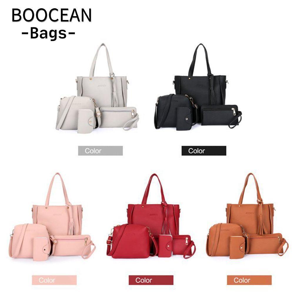 Túi da nữ BOOCEAN Túi xách Satchel Designer Messenger