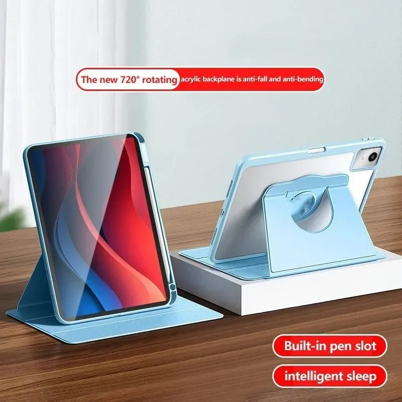 Dành cho Lenovo LEGION Y700 thế hệ thứ 5 2026 Case 360 ° Xoay Chống Uốn Acrylic Máy Tính Bảng Bảo Vệ