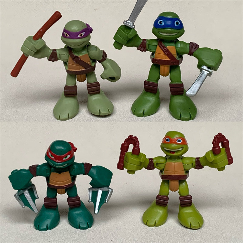 Số lượng lớn chính hãng Ninja Rùa Leonardo Raphael Donatello Michelangelo Hình Đồ trang trí