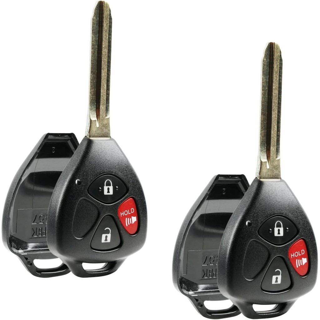Key Fob Shell phù hợp 2006-2014 Scion Toyota Pontiac Keyless Entry Remote Case & Pad (HYQ12BBY, MOZB