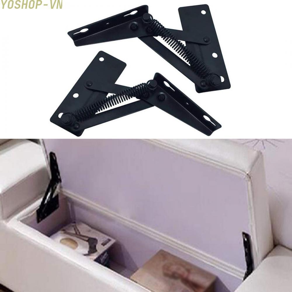 [Ysp]Sofa Bed Hinge Hardware Metal Steel Sofa Hinge 2 Pieces Sofa Bed Hinge