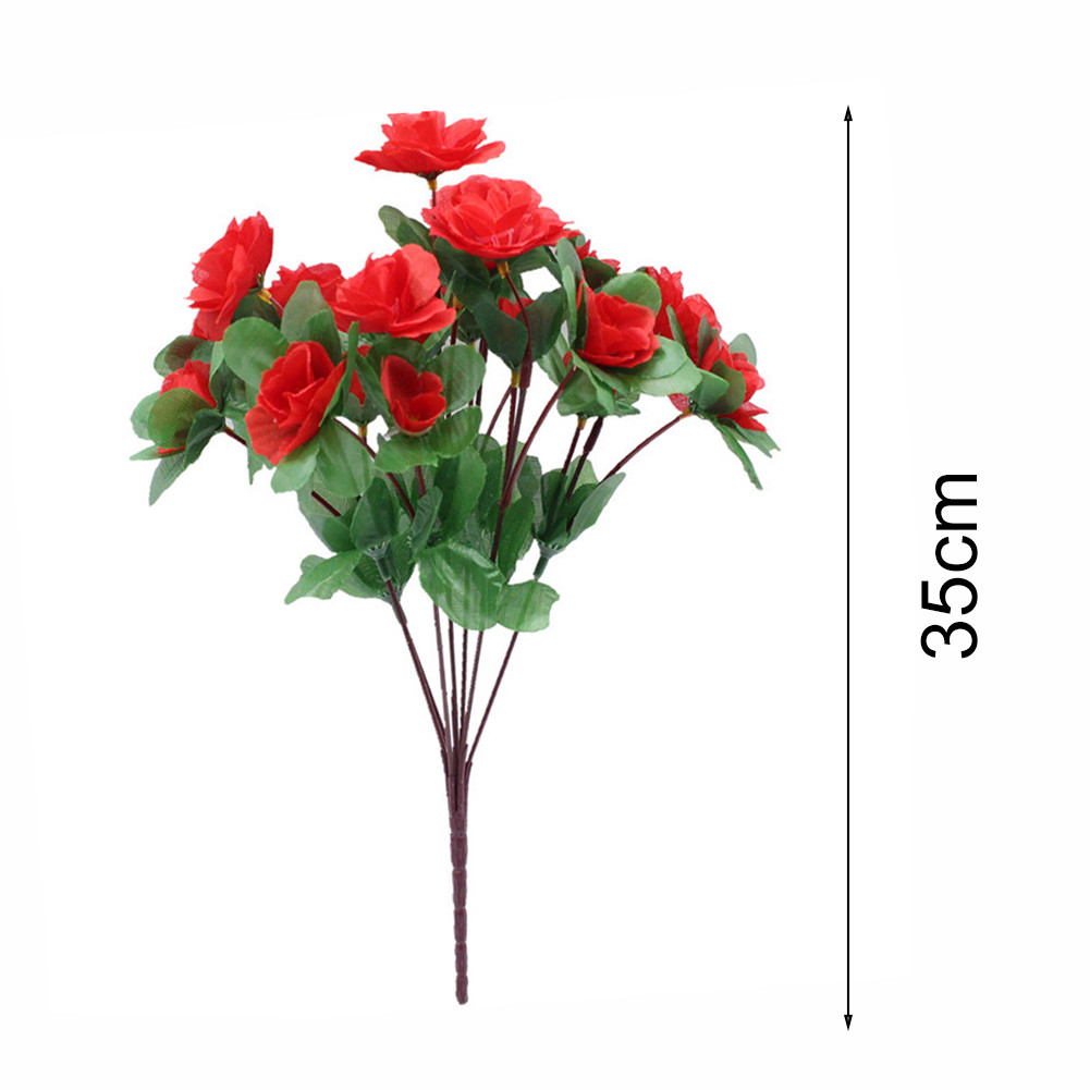 Azalea Artificial Flowers Easy Maintenance Easy To Arrange Elegant Touch#DELA