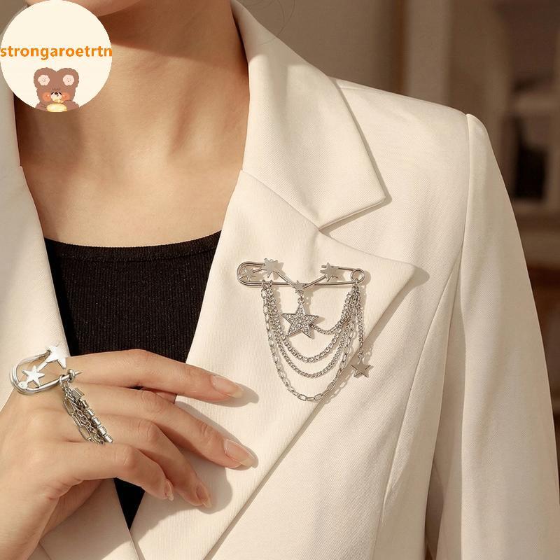 Trâm cài ngôi sao vintage an toàn, phù hợp làm phụ kiện cho lễ hội