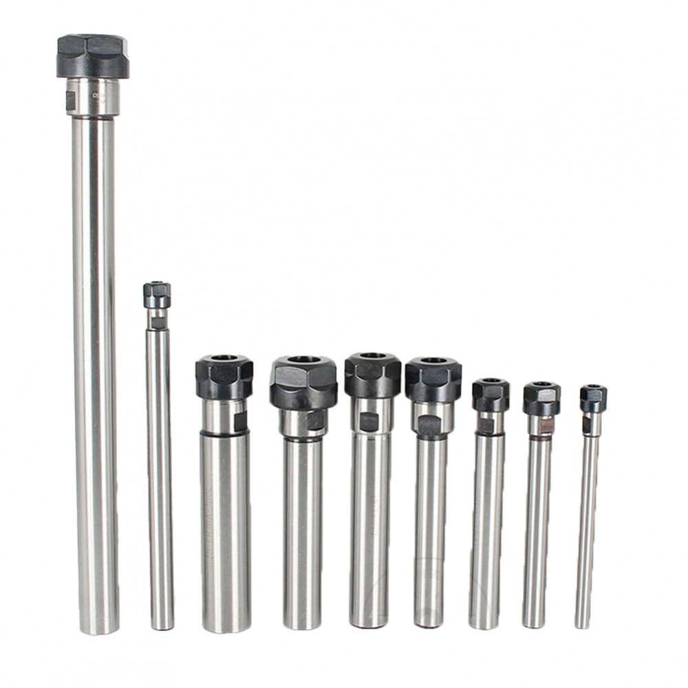 ER8A / ER11A / ER16A / ER20A Chân Thẳng Nối Dài Collet Chuck để Phay Chính Xác