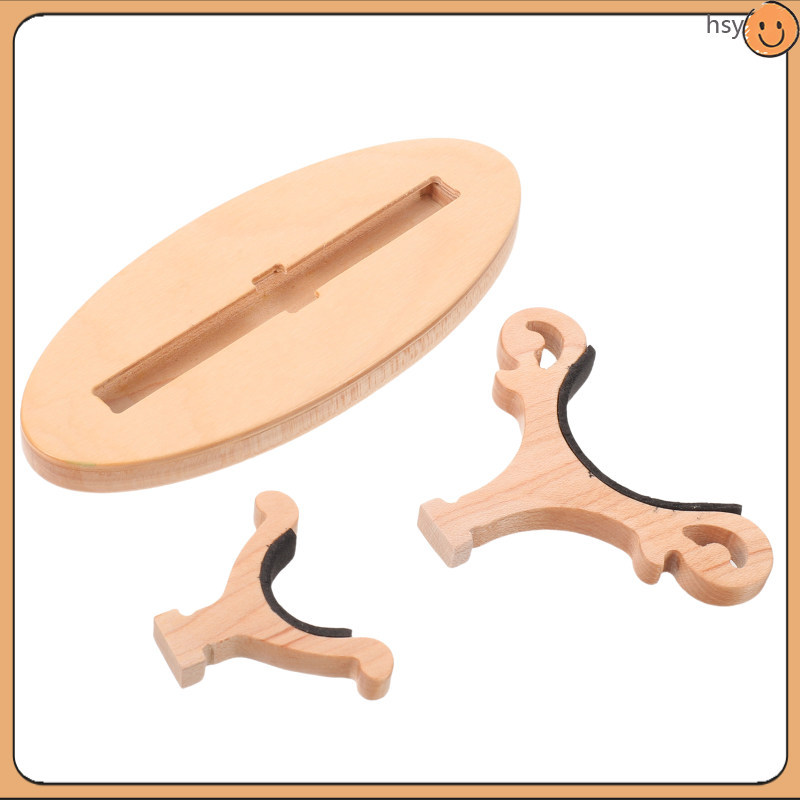 Giá đỡ Ocarina bằng gỗ Kaki Đế dụng cụ 12 lỗ đa chức năng cho gia đình huyisheng