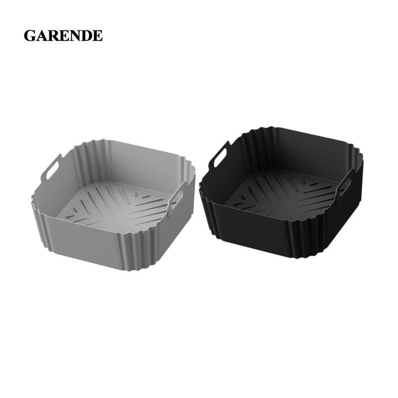 Garende 2 Miếng Nồi Chiên Không Khí Nồi Silicon Nồi Nướng Khay Nồi Chiên Không Khí Silicon Lót Cho A