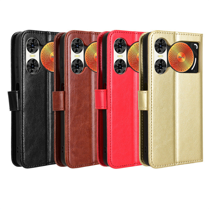 Thích hợp cho ZTE nubia Music 2 Điện thoại di động Vỏ da ZTE nubia Music 2 Vỏ điện thoại Crazy Horse