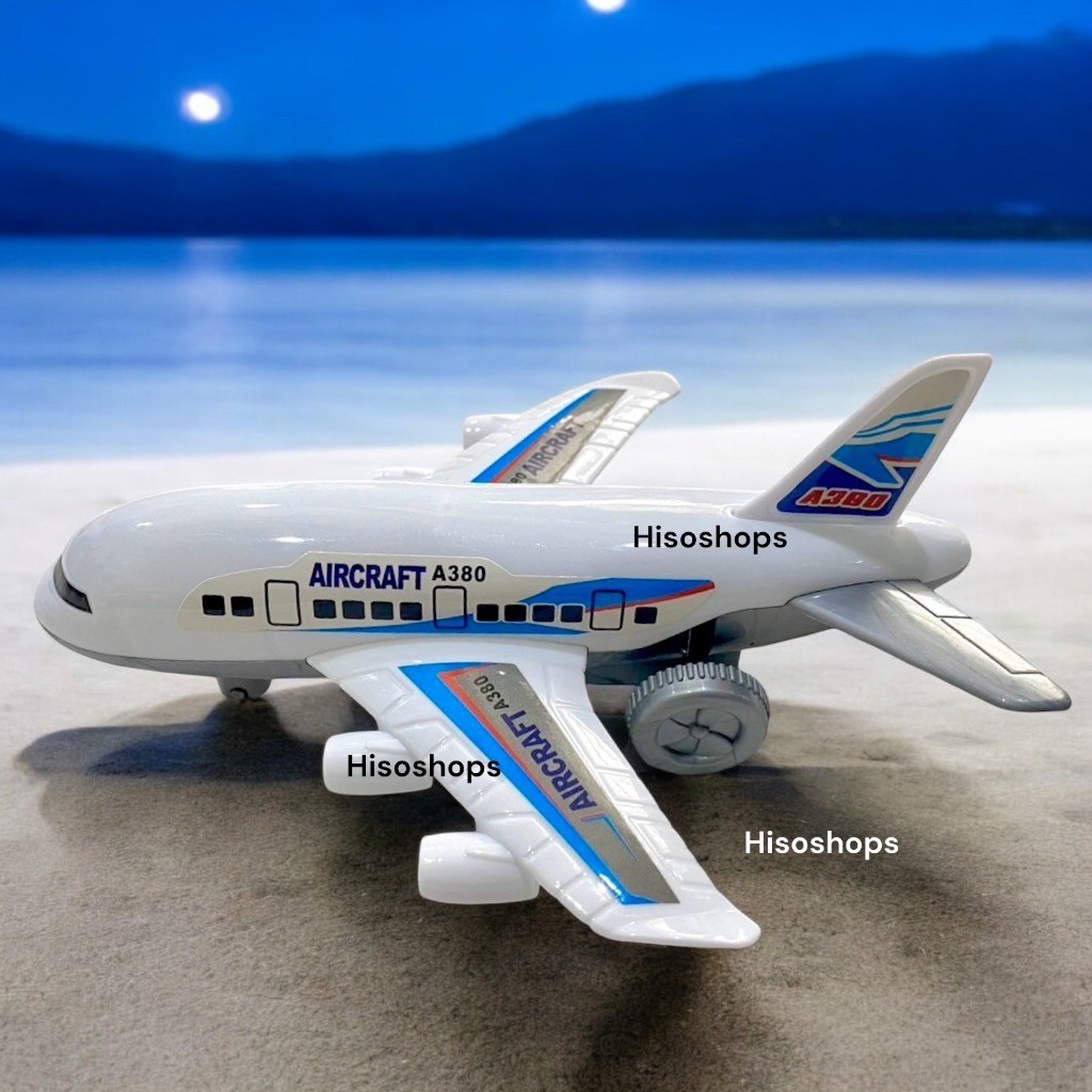 Từ Thái Lan. Máy bay chơi tay A380 AIR PLANE A380 Màu sắc tươi sáng Rất vui khi chơi các mẫu hỗn hợp
