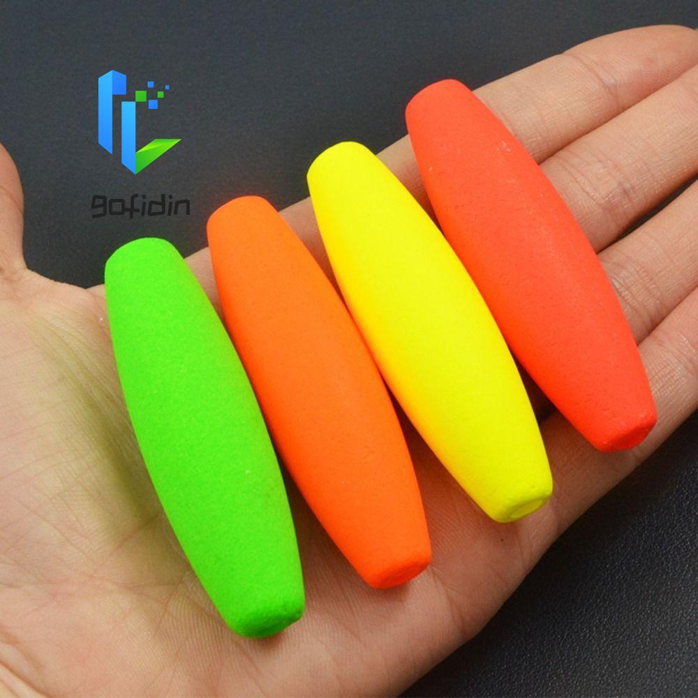 GOFIDIN 10 Chiếc Xì Gà Nổi, Bọt Cứng S M L XL Câu Cá Dài Đúc, Phao Nổi Ống Nhẹ Có Cắm Ống Độ Cứng Ca