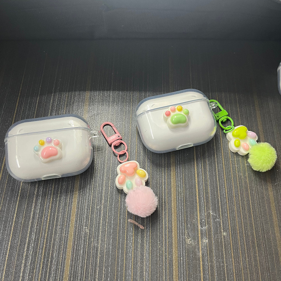 Ốp Lưng Hoạt Hình Dễ Thương Cho Anker Soundcore R60i NC / R50i NC K20i P20i P30i Ốp Lưng Silicon Tai