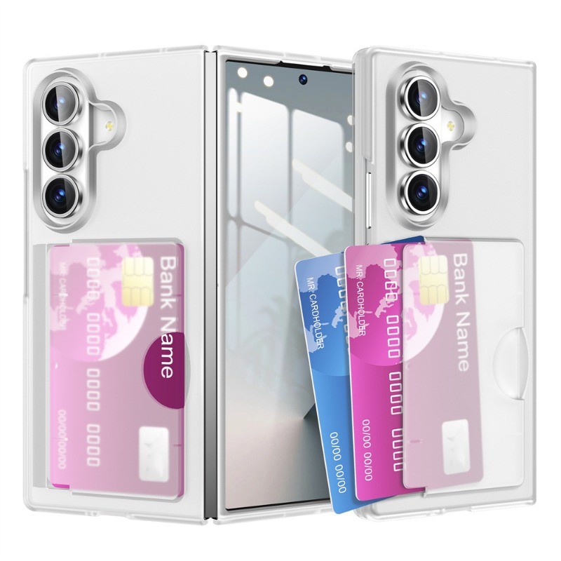 Ốp điện thoại chống sốc PC cứng mờ cho Samsung Galaxy Z Fold 7 6 Z Fold7 Z Fold6 Ốp lưng bảo vệ gấp