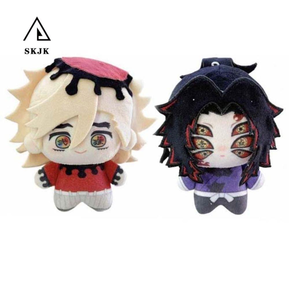 SKJK Demon Slayer Sang Trọng Đồ Chơi, Anime Ngoại Vi Hình Hoạt Hình Búp Bê Sang Trọng Douma, Japanes