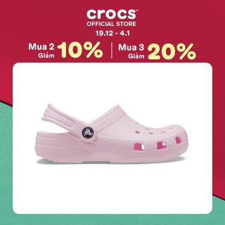  Giày Clog Trẻ Em Crocs Toddler Classic - Pink Milk 