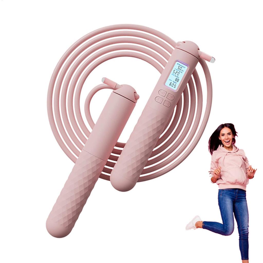 Fitness Skipping Rope Weighted Jump Rope Jump Rope With Counter 3 Meter Jump Rope For Fitness Gym hs