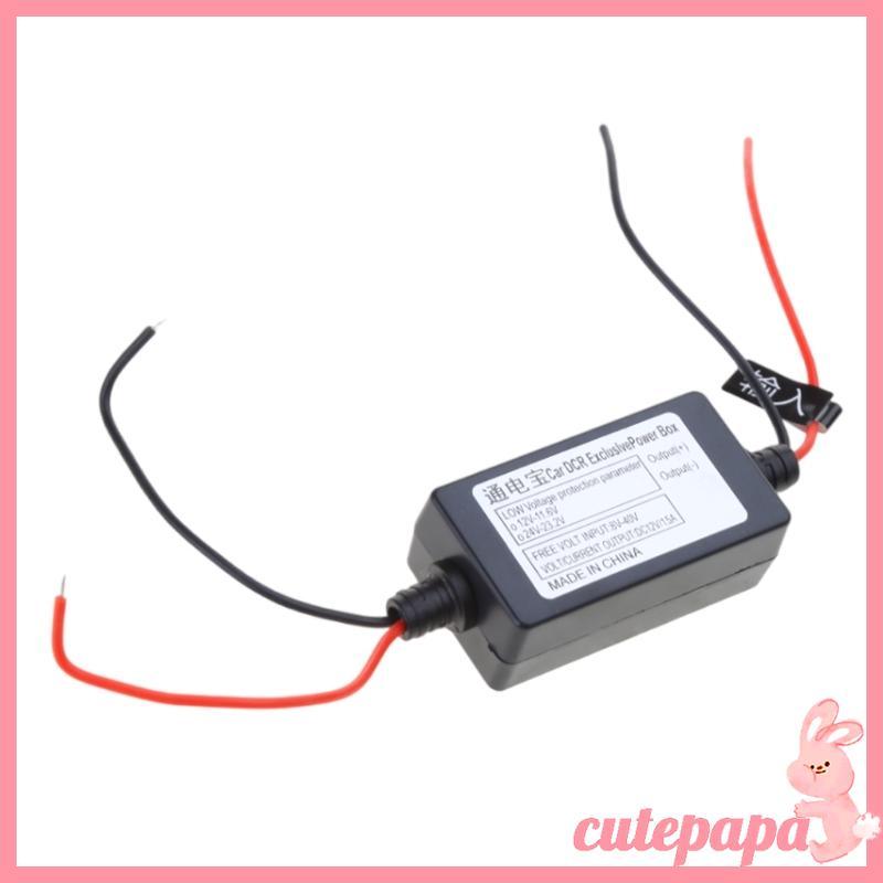 Cutep 24V sang 12V Bộ chuyển đổi bước xuống 1 5A Khối đầu cuối dây 24V sang 12V Bộ chuyển đổi bước x