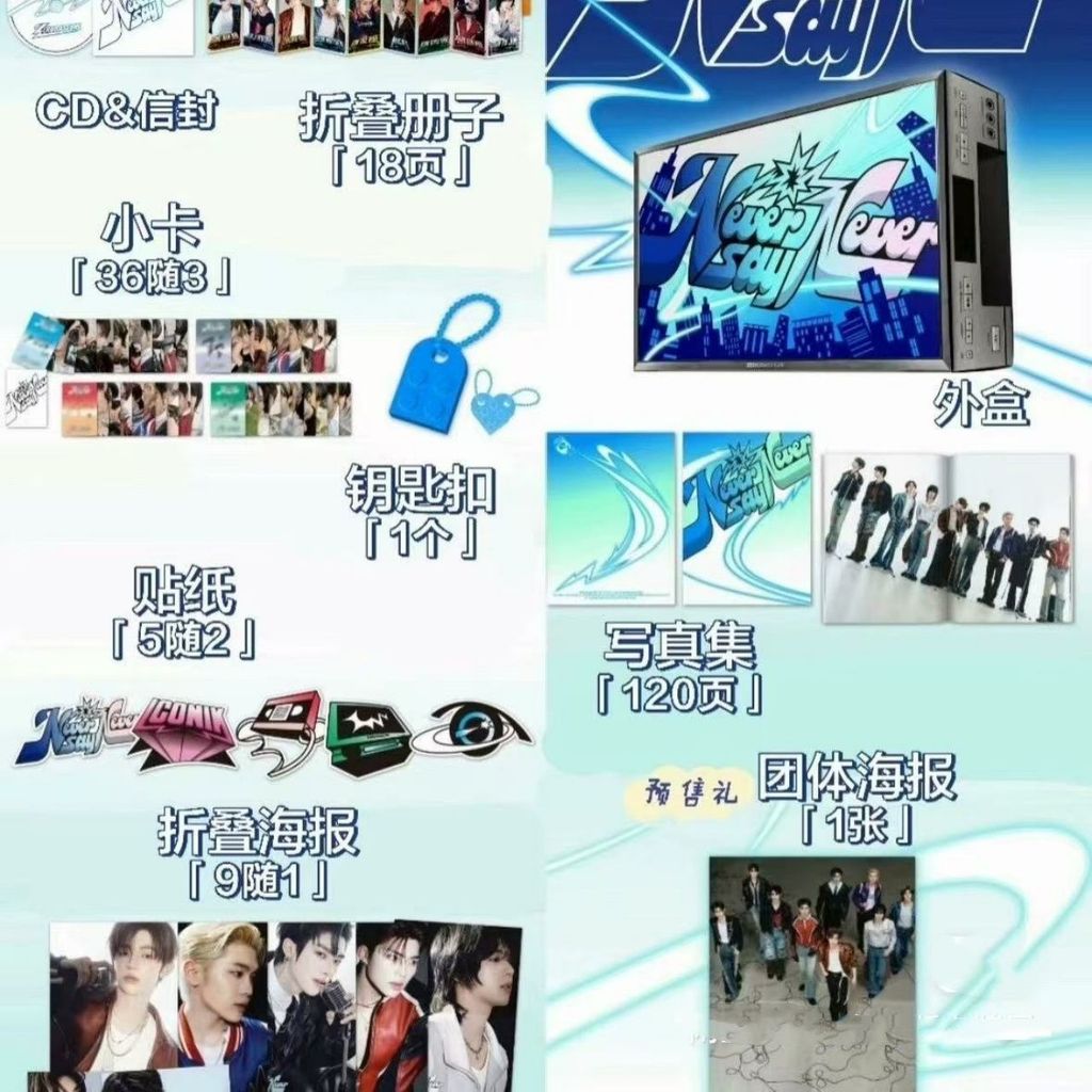 ZB1 ngày PB phiên bản NEVERSAY album PB zb1 album