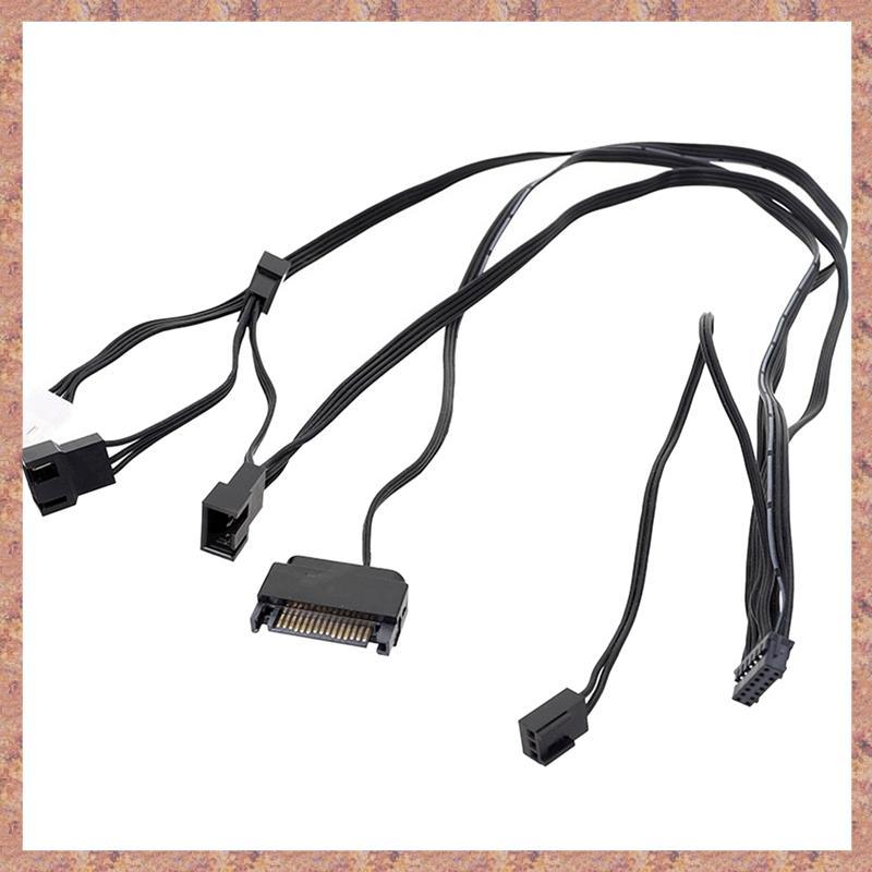 1 Cái 14Pin Dây cấp nguồn tản nhiệt làm mát bằng nước Cáp kết nối 14 chân cho NZXT Kraken Z53 Z63 Z7