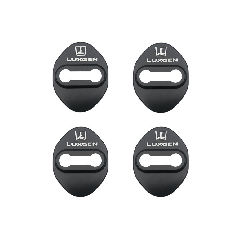 Luxgen u6 Vỏ khóa cửa hợp kim nhôm Luxgen 5 Mới 3 u6 Khóa cửa M chuyên dụng Khóa cửa Hợp kim nhôm Vỏ