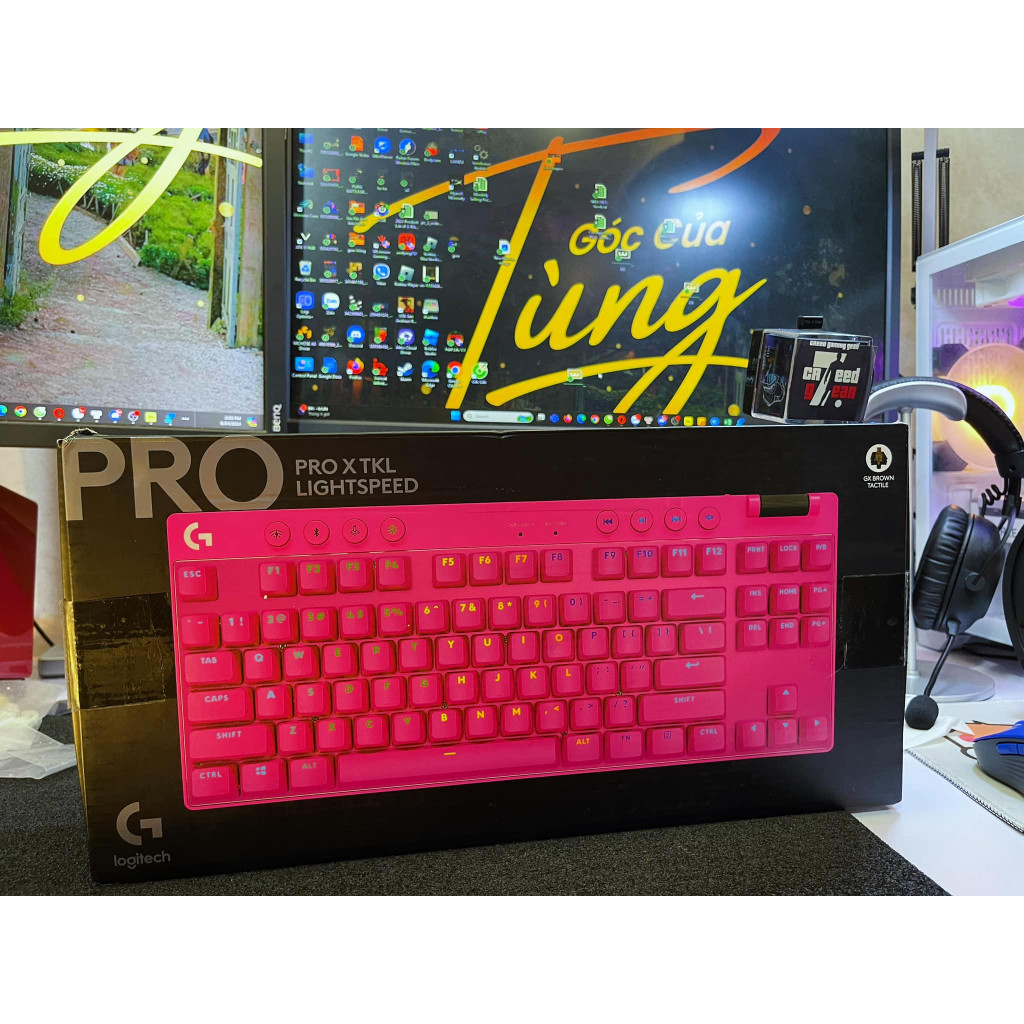 [Version 2] Bàn phím gaming Logitech G PRO X TKL Lightspeed RGB Switch GX Tactile