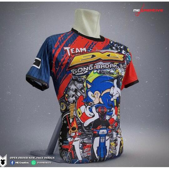Áo Ex5 Vira Dream Member Baju Jersey Áo thun Motor Ex5