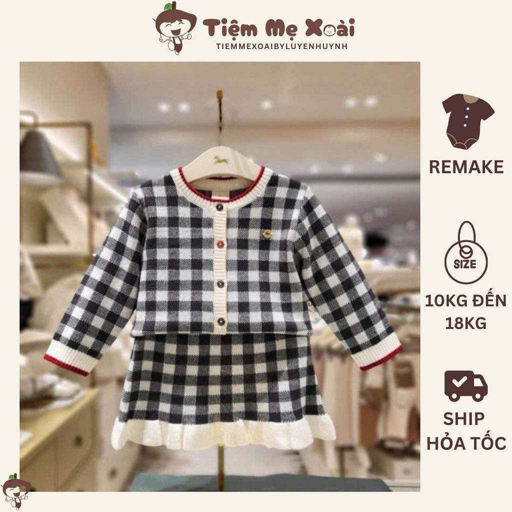 Váy Ettoi rmk siuuu xinh cho các bé gái