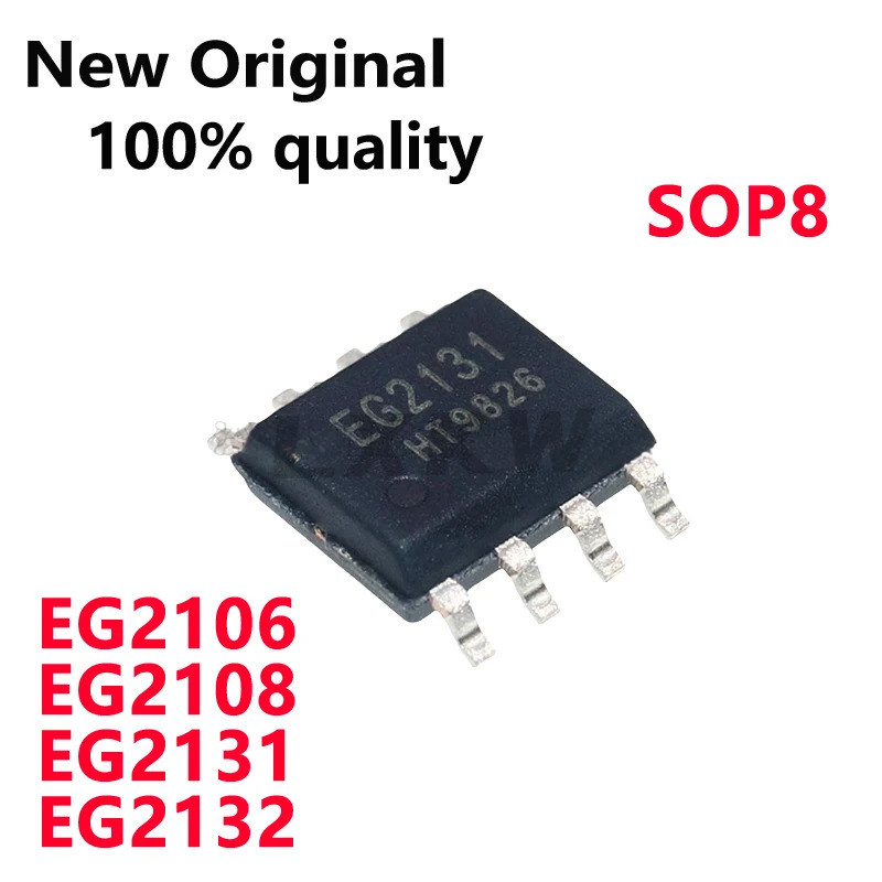 5 CHIẾC EG2106 EG2108 EG2131 EG2132 SOP8 chip Driver Còn Hàng