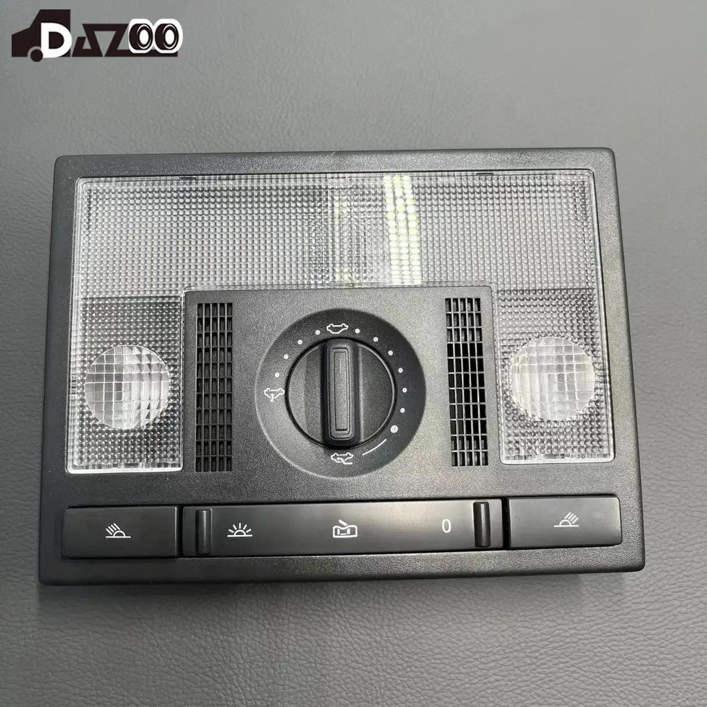 6Q0959613Công tắc đèn đọc sách mái vòm màu đen cho VW Polo 9N 2002-2010 Fox EU Altea Leon Toledo 6Q0