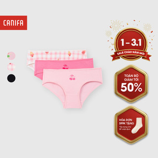  Combo 3 quần lót bé gái CANIFA in họa tiết 1US25A001 