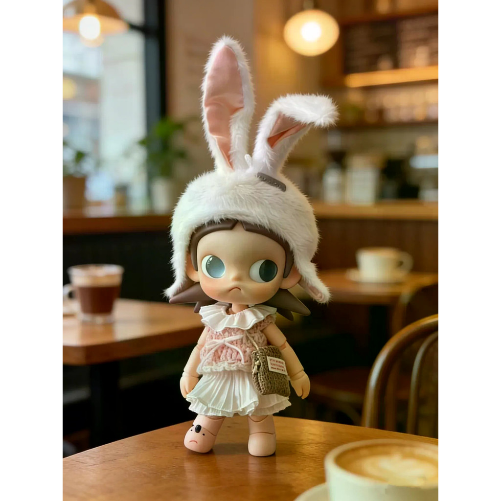 ((Chỉ bán quần áo trẻ em) Zsiga Zsiga Zsiga / Hacipupu Mũ thỏ Bộ đồ quần áo trẻ em cổ tích