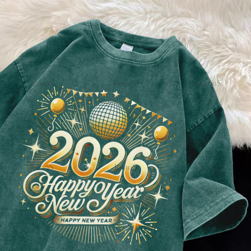 Áo thun Oversize họa tiết Y2K cổ tròn - Kanos Shop