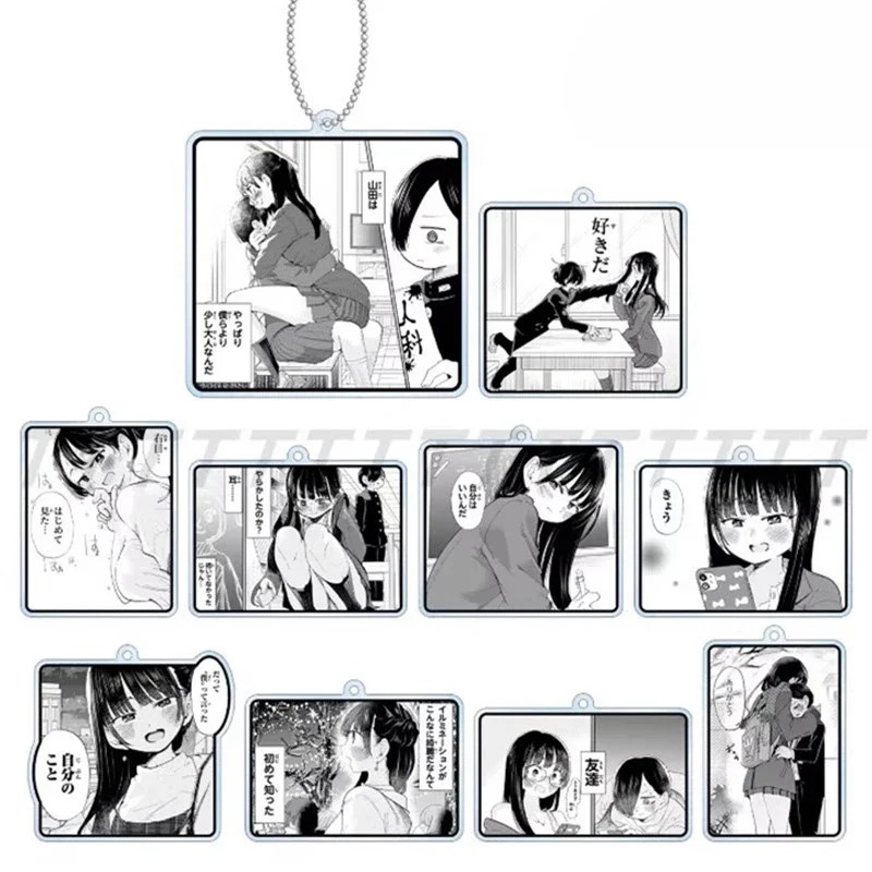 Móc khóa Acrylic mô hình Anime Boku no Kokoro no Yabai Yatsu Yamada Anna Ichikawa Kyotaro Moeko Seki