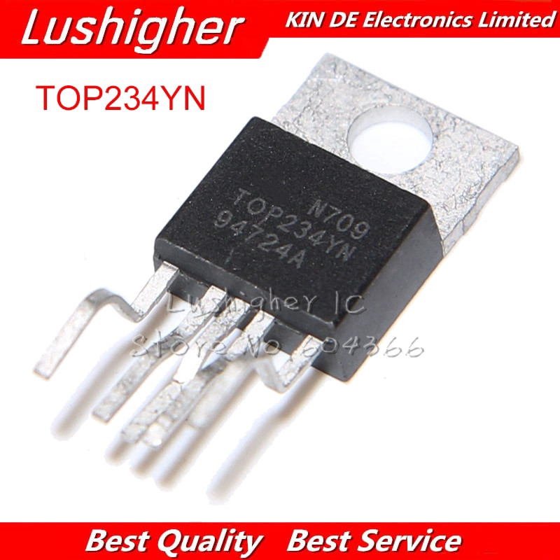 5 Chiếc TOP234 TO-220 TOP234YN TO220-5 TOP234Y TO-220-5 234YN Mới Ban Đầu Miễn Phí vận chuyển