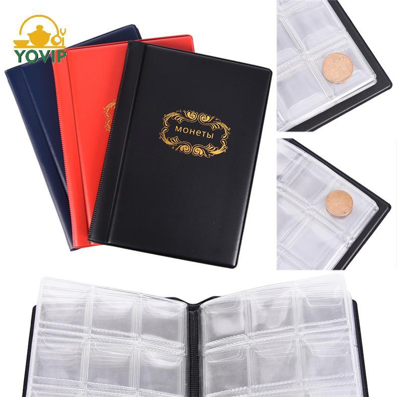 Sổ Bìa Cứng Đựng Đồng Xu - 10 Trang Với 120 Lỗ Cho Đồng Xu Việt Nam