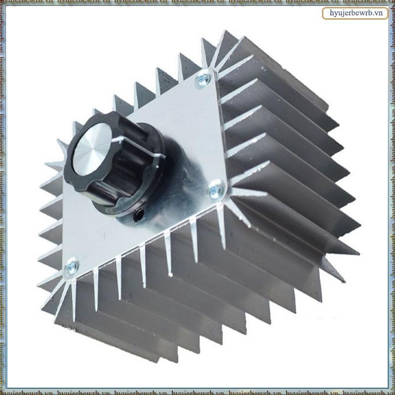 AC 220V 5000W SCR Bộ điều chỉnh điện áp Bộ điều khiển tốc độ động cơ Đèn làm mờ mờ Bộ điều chỉnh tốc