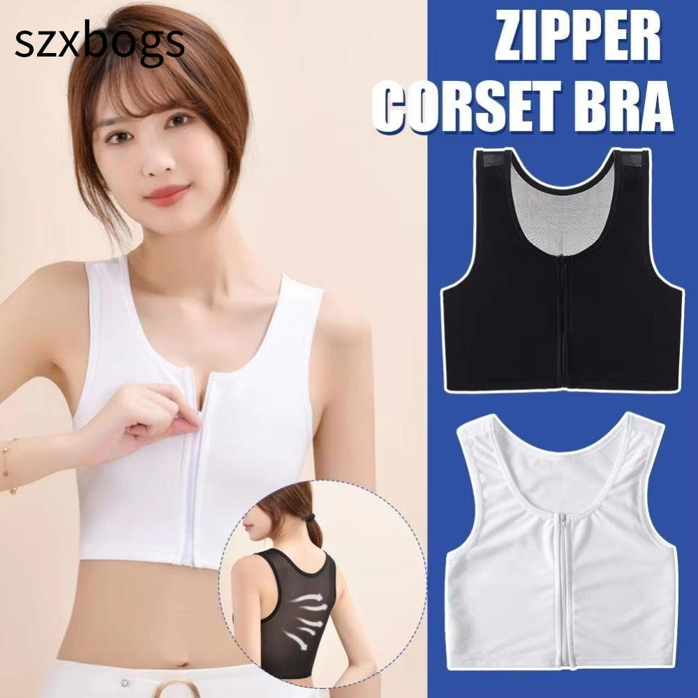 Áo Tank Top và Vest Ngực Shaper, Quần Lót Corset Chất Kết Dính cho Tomboy và Trans