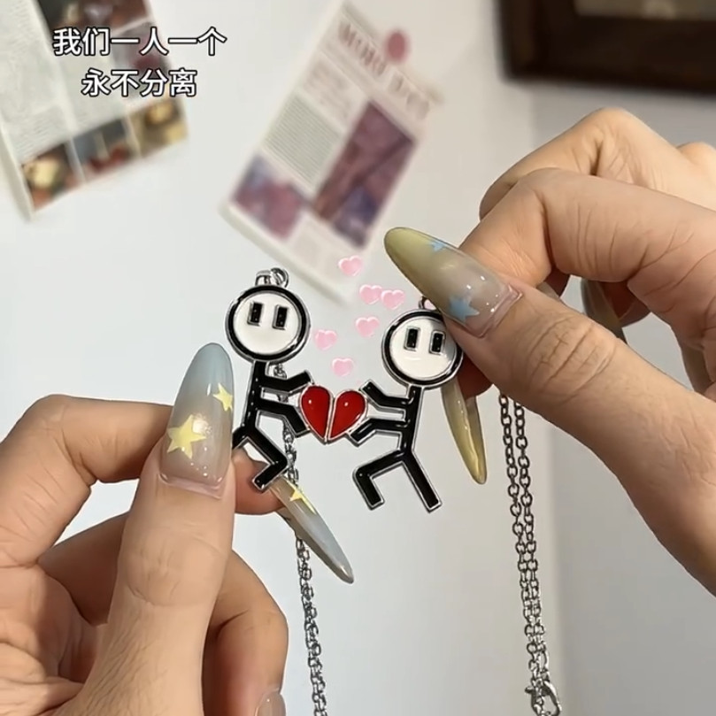 Vòng Cổ Từ Tính Cho Two People - Quà Tặng Sinh Nhật Perfect Choice