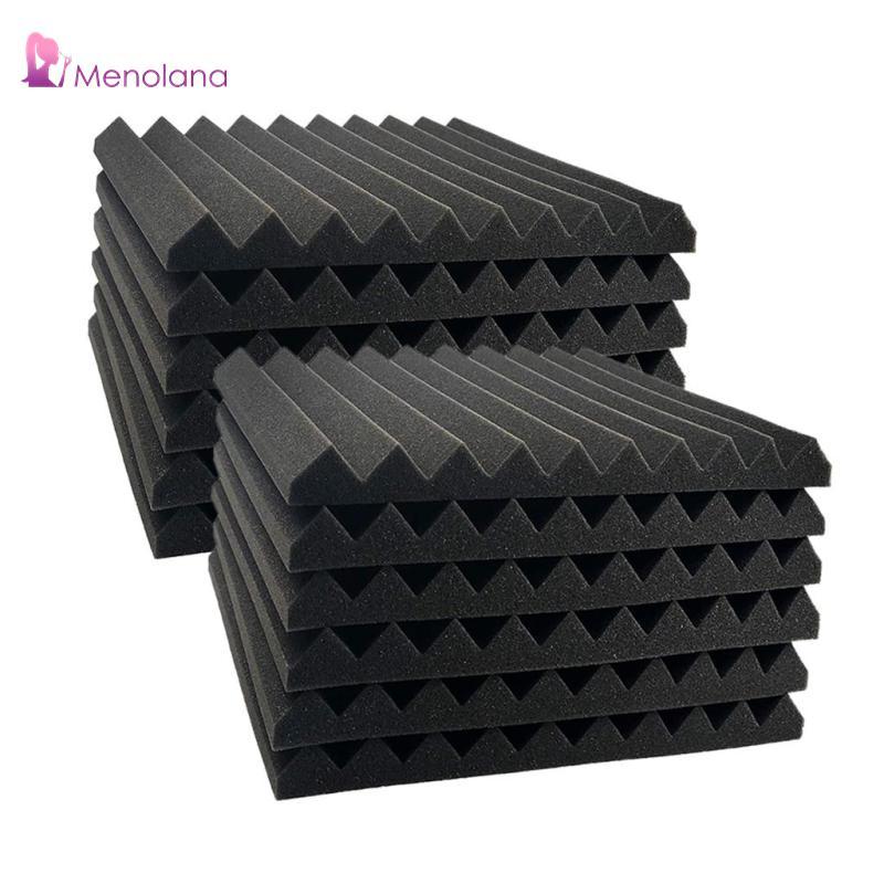 12 Chiếc Acoustic Foam Panel 12 "X 12" Cách Âm Điều Trị Âm Bọt Giảm Tiếng Ồn