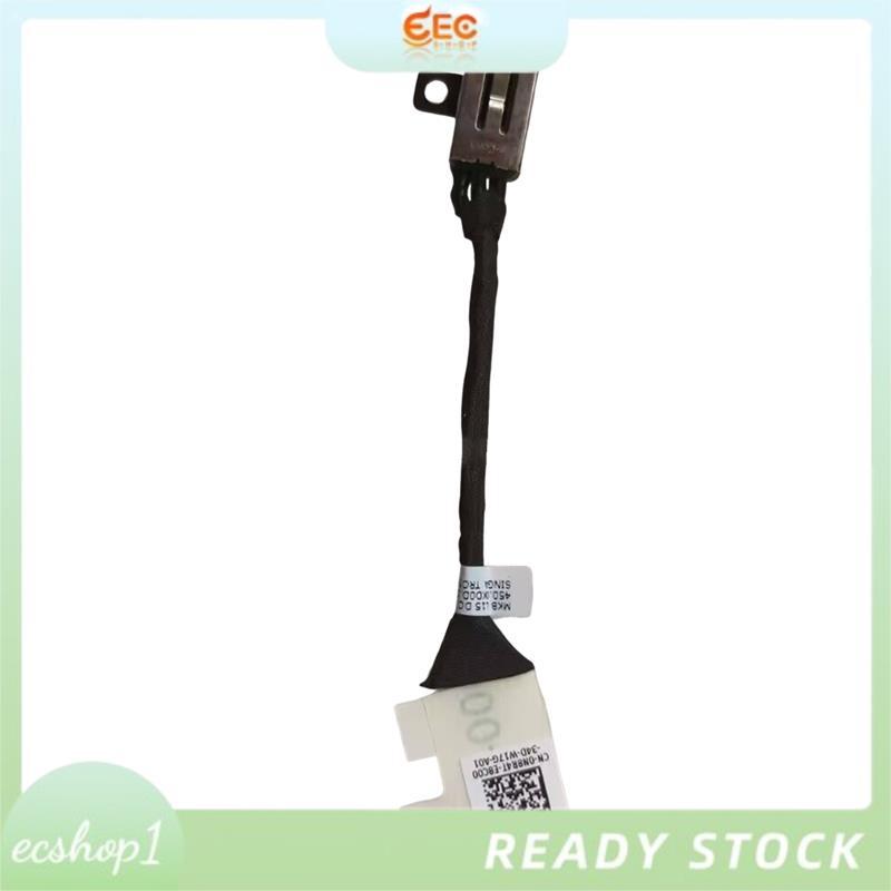 [ecshop1.ph] 3510 Laptop Sạc Flex Cáp 0N8R4T DC Jack Nguồn Cáp Linh Kiện Thay Thế 1 Cái