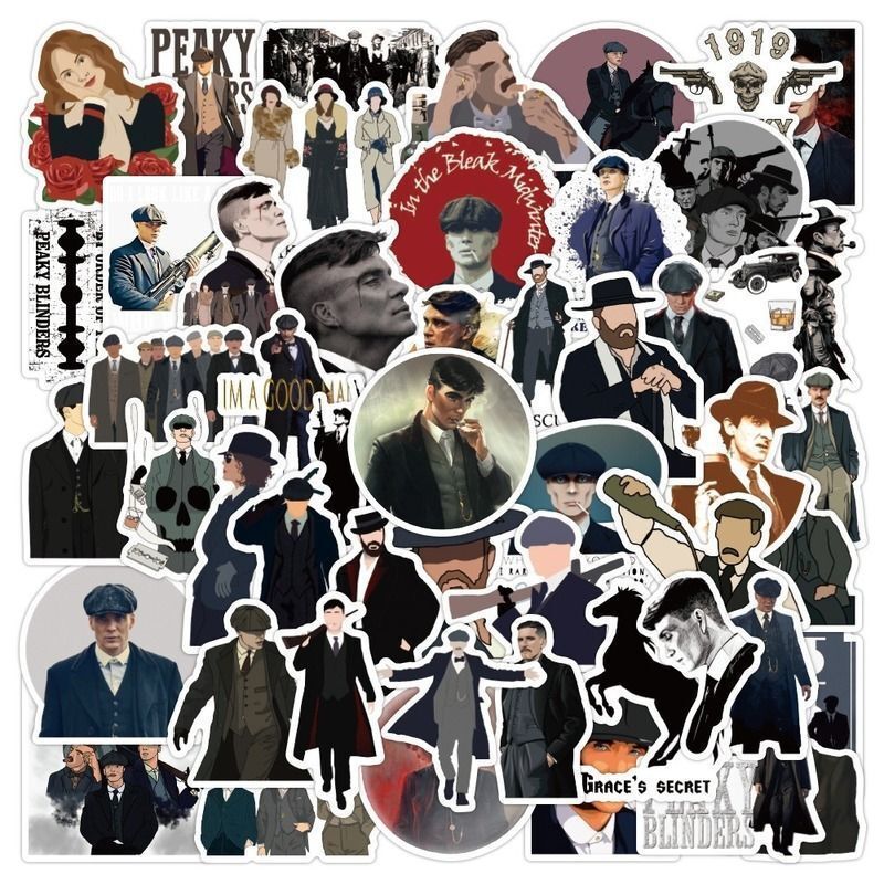 50 nhãn dán phim truyền hình Mỹ Peaky Blinders, mỗi 50 nhãn dán ✡ ❈ ❈ ❈ ❈ ❈ ❈ ✷ ❈ ❈ ❈ ❈ ❈ ❈ ❈ ❈ ✸ ❈ 