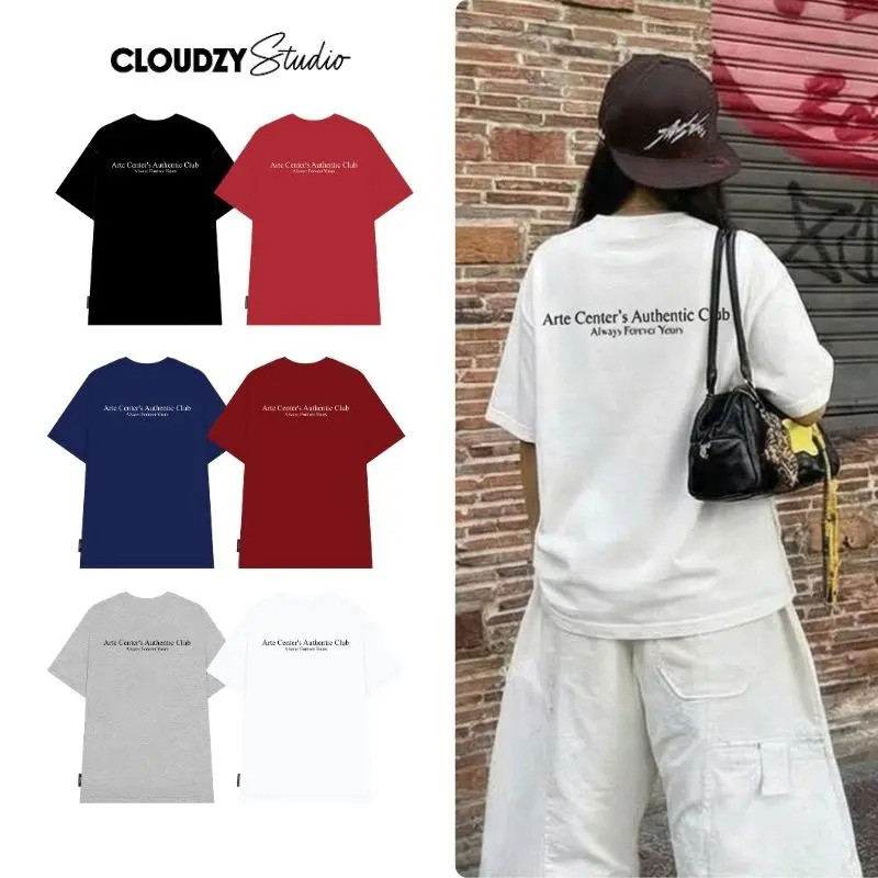 [Hè 2026] Áo thun oversize ARTE Cloudzy Studio premium 100% cotton 250gsm, áo phông unisex nam nữ