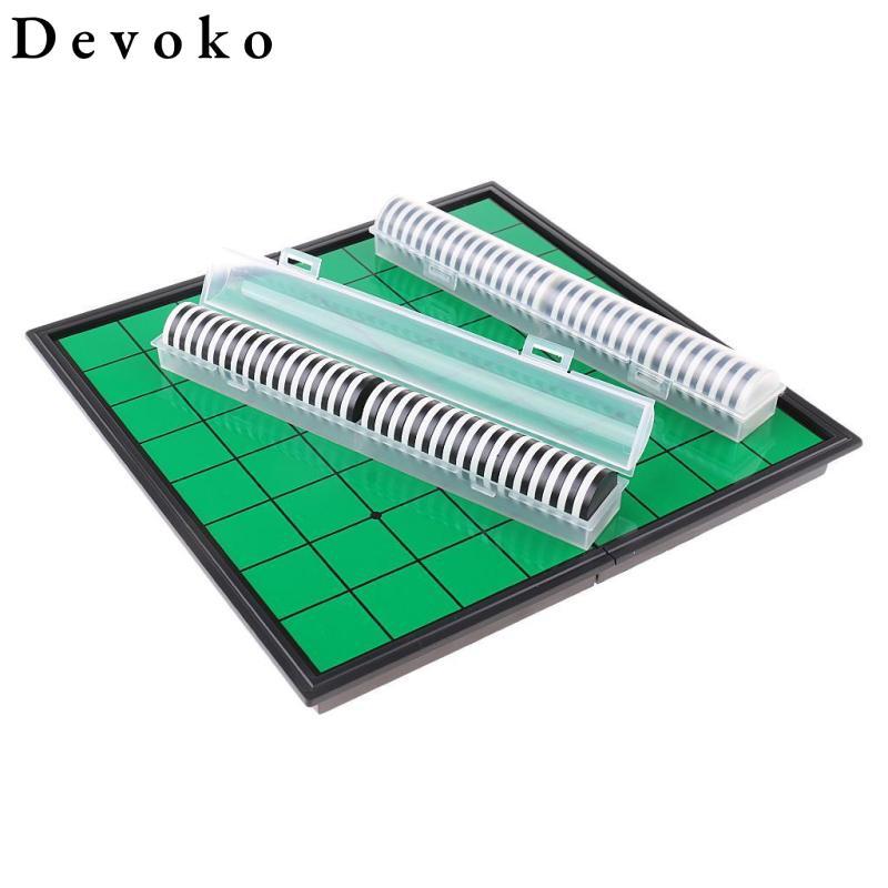 Nhựa từ tính di động gấp Reversi Othello Board Trò chơi gia đình
