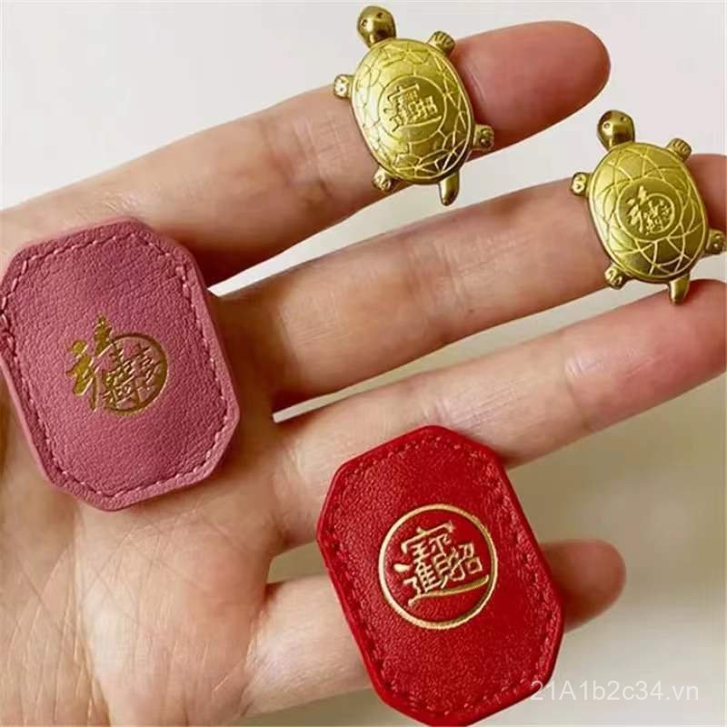 2025 Đài Loan Dajia Zhenlan Palace Imperial Guardian Wealth Turtle Vỏ da nhỏ Da Beetle Imperial Guar