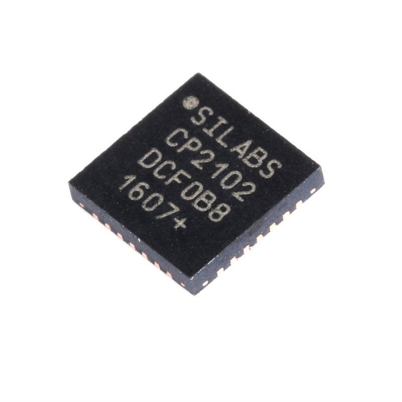 ((1 cái) Miếng dán linh kiện điện tử CP2102-GMR CP2102 QFN-28 Chip điều khiển cầu USB sang UART