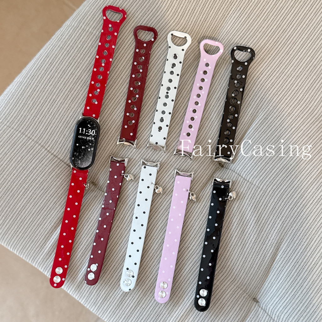 Da Thời Trang Cho Xiaomi Mi Band 10 9 8 Dây Đeo Cho Mi Band 3 4 5 6 Vòng Tay Thiết Kế Mới Cho Mi Ban