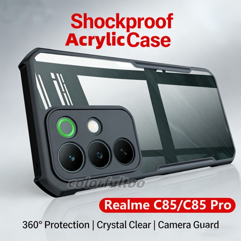 Ốp Lưng Túi Khí Mỏng Ốp lưng Realme C85 Pro C 85Pro RealmeC85 RealmeC85Pro 4G 5G Vỏ Trong Suốt Chống